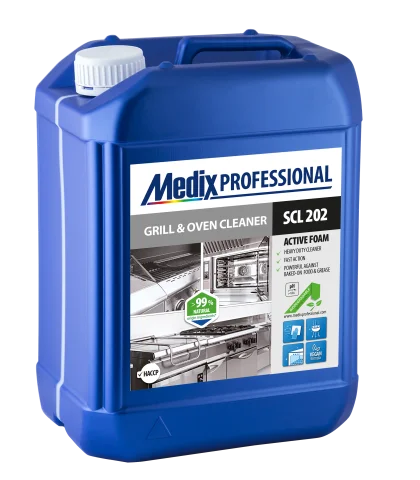 Solutie de curatare pentru gratare, cuptoare si aragazuri, 5 L, Medix Professional [1]