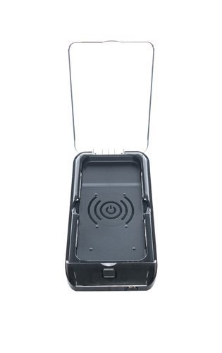 Sterilizator UV pentru telefon cu functie de  incarcator wireless si power bank, Negru [5]