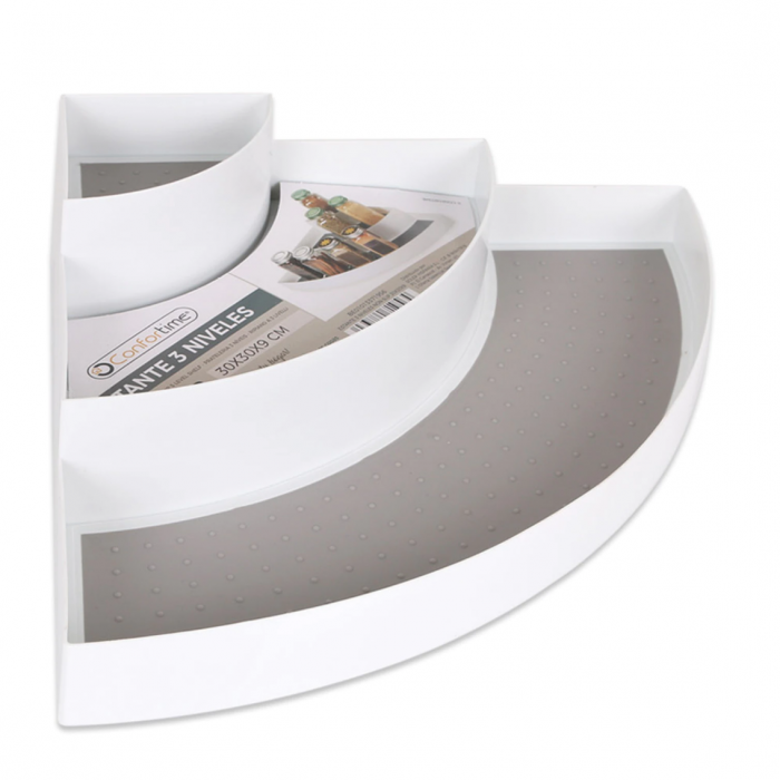 Suport de colt, in trepte, pentru condimente, 30x30x9, Confortime [1]