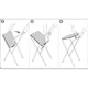 Suport saci de gunoi BRRO ECO 2, verde/albastru, 66 x 42 x 78 cm, 2 saci x 130 l, pentru colectare selectiva si depozitare sticle [3]