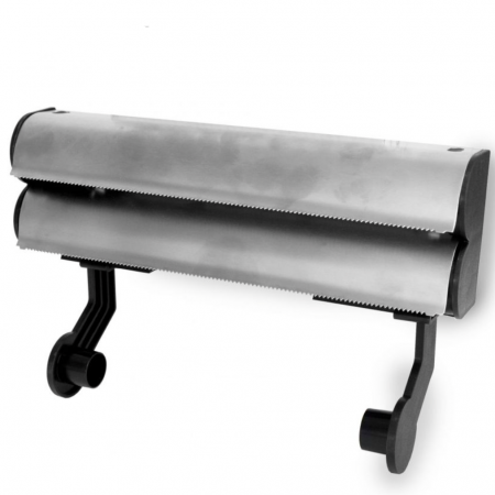 Dispenser dublu din aluminiu de perete pentru prosop hartie si folie aluminiu [0]