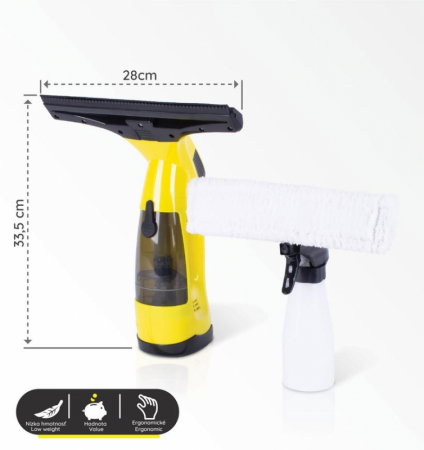 Aspirator, curatator de geamuri, cu acumulator [7]