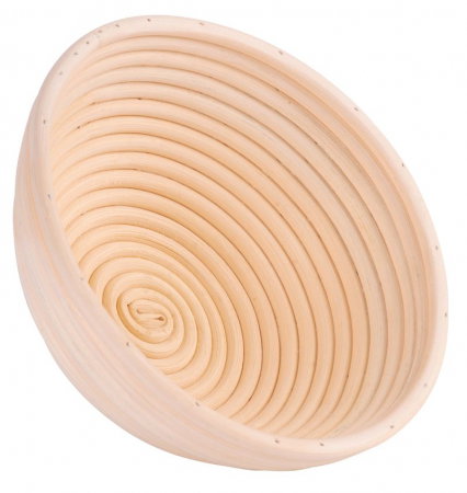 Coș dospire pâine din ratan 22 cm, capacitate 800g. [1]