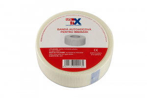 Accesorii gips carton - Banda autoadeziva pentru imbinari  la placile de gips carton 48 mm x 90 M