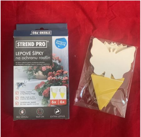 Benzi adezive Strend Pro, cu fete duble, pentru protejarea plantelor din ghivece [2]