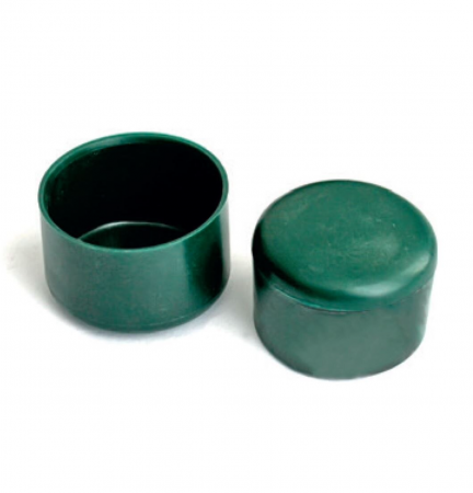 Capac pentru stalp Strend Pro Metaltec 60 mm, verde [1]