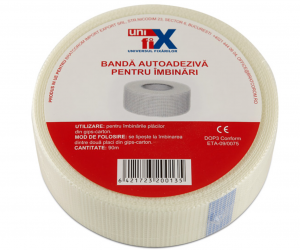 Banda autoadeziva pentru imbinari de gips carton 48 mm x 45 M [0]