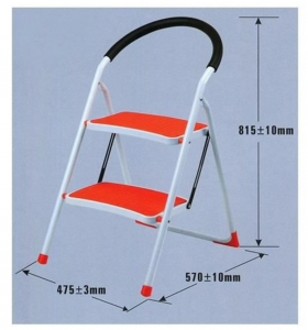 Scara otel 2 trepte Strend Pro WR2061K-1, 150 kG, portocalie [1]