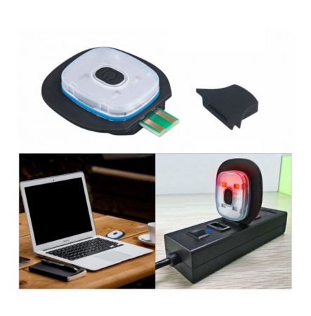 Caciula cu led reincarcabila, Strend Pro Bleu, unisex, marime universala, USB, 4xSMD, Li-Ion [4]