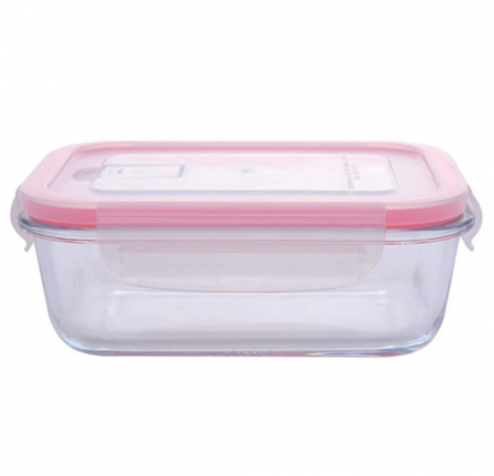 Caserola cu capac etans Strend Pro MagicHome BSG2, volum 650 ml, 17x13x6 cm, sticla borosilicata [0]