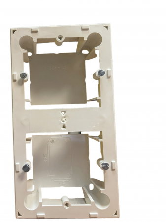 Constructii - Carcasa pentru 2 prize, montaj aparent, 15x8x3 cm, gama Mega Clasic, KONTAKT SIMON