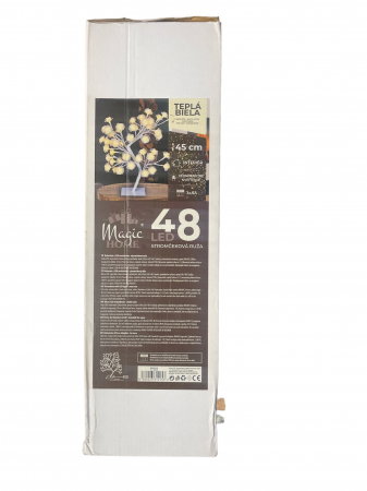 Copac cu trandafiri,48 de leduri, festiv, 45 cm inaltime, 3xAA, MagicHome [3]