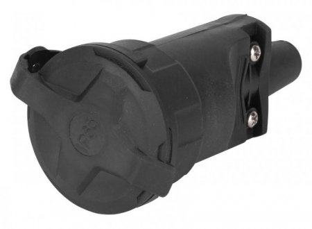 Cupla din cauciuc, cu capac, Strend Pro, EMOS NFS-031, IP65, Schuko, 16A, 250 V [1]