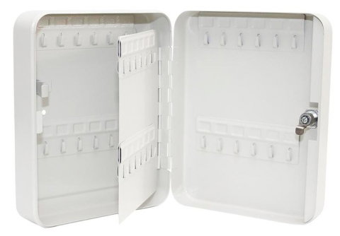 Cutii pentru chei - Cutie metalică pentru chei, 48 spatii, organizator perete, 25x18x7, 4cm Strend Pro