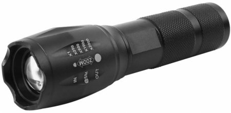 Lanterna cu acumulator Strend Pro Flashlight FL001, 150 lm, Aluminiu, 2200mAh, power bank, USB [0]