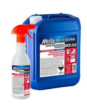 Degresant super concentrat, foarte alcalin, pentru utilizare profesională, 5 litrii, Medix Professional [1]