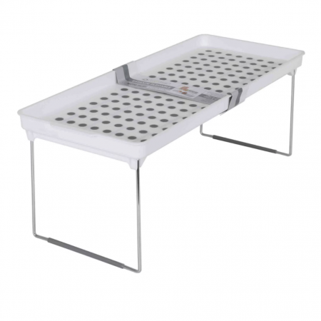 Etajera mica pliabila pentru bucatarie sau baie, 47,5x19x17,5 cm [0]