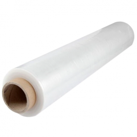 Folie stretch transparenta pentru ambalare manuala 23 microni / 50 cm latime / 115 m lungime [1]