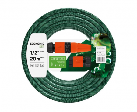 Furtun irigat gradina cu armatura, 3 straturi, 1/2", 20m si accesorii CellFast [0]
