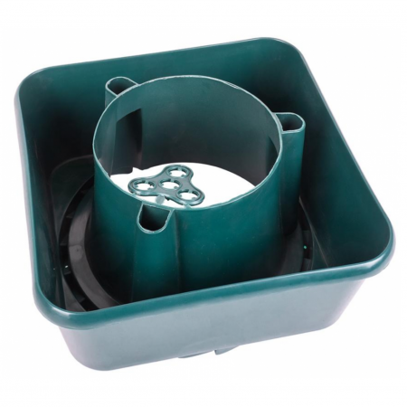 Ghiveci cu auto-irigare pentru rosii sau legume, Strend Pro GDA Harvester, verde, 27x15 cm [2]