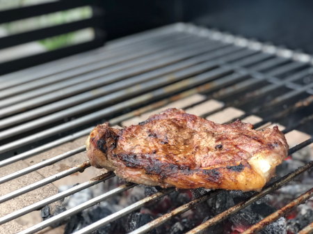 Gratar pentru gradina, Kitaway Grill Otte din beton, 110 × 47 × 192 cm [12]
