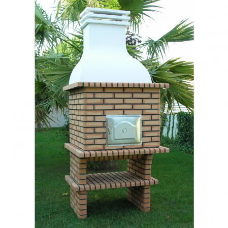 Cuptor pentru gradina, Luxor Royal, din beton si caramida, 107 × 94 × 271 cm [1]