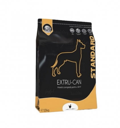 Articole animale - Hrana uscata pentru caini adult de talie marei, Extru CAN Standard, 10 Kg