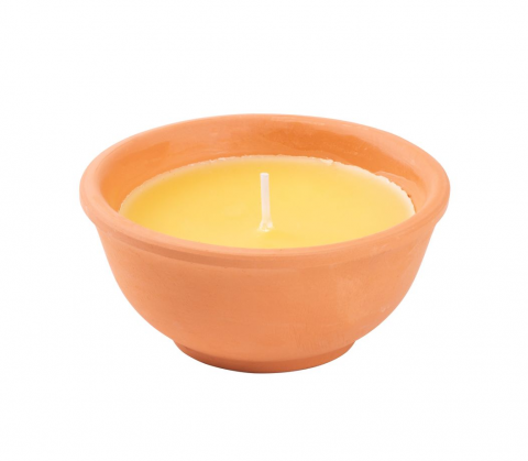Lumanare parfumata, Strend Pro Citronella, 113 g, bol teracota, anti-tantari [0]