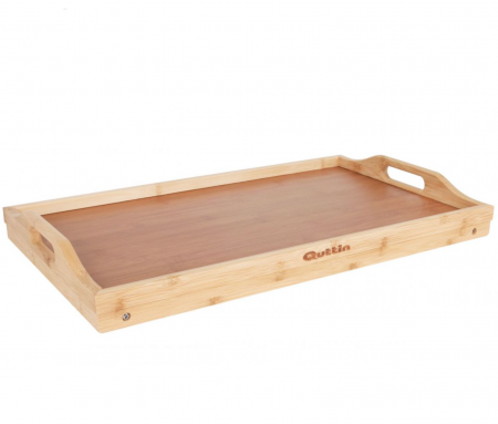 Masuta bambus, pentru servire la pat, lungime 50 cm x latime 30 cm, Quttin [2]