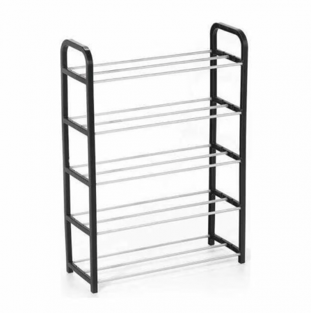 Pantofar Confortime 5 Rafturi Negru (50 X 19 x 68 cm) [0]