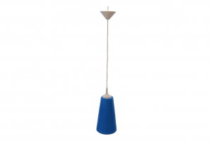 Corpuri de iluminat - Pendul Issa albastru, 1 X E27, lungime calbu 1 m