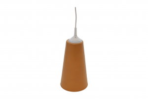 Corpuri de iluminat - Pendul Issa orange, 1 X E27, lungime calbu 1 m