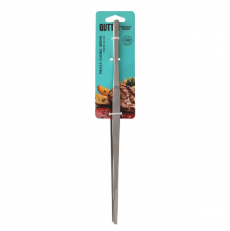 Penseta de bucatarie, inox, 30 cm, Quttin [2]