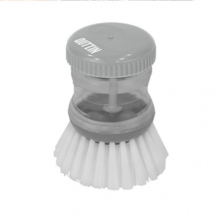 Perie de vase cu rezervor pentru detergent, Quttin, 9 x 5.5cm [0]