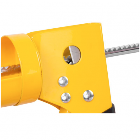 Pistol pentru silicon, metalic, galben, profesional, 225mm, Strend Pro [1]