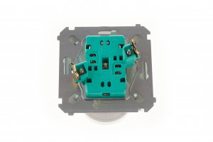 Priza dubla modulara  fara impamantare gama basic modul   kontakt [3]