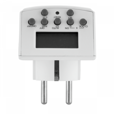 Priza programabila digitala, 16 A, 220 V, alba, Rev [4]