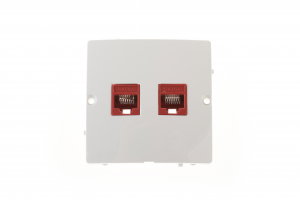 Constructii - Priza ST  de date( RJ45) dubla  gama basic modul kontakt