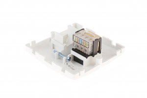 Priza telefonica RJ11 ST, gama Basic Modul, kontakt [1]