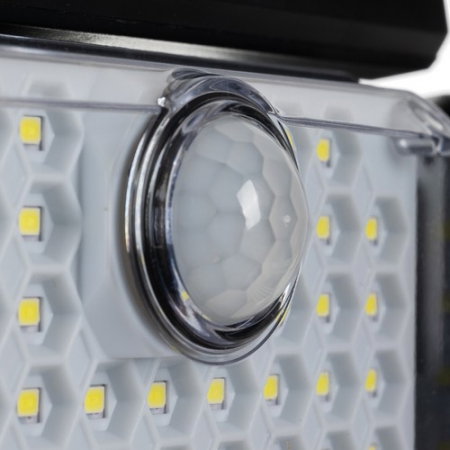 Proiector led 9W cu panou solar si baterie de 2400mAh, IP65, 171 leduri, 20x29x10 cm, Izoxis [12]