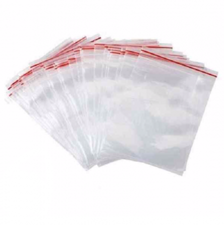 Pungi cu Fermoar, 100 bucati, transparente cu sistem de resigilare ziplock, 100 x150 mm [0]