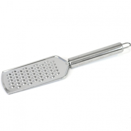 Razatoare manuala din inox cu maner negru, Wooow, pentru parmezan, legume si fructe [0]