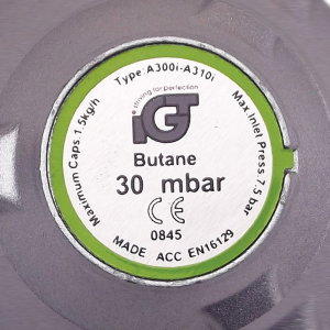 Regulator de presiune gaz A310i standard 300mm (CL) avizat IGT CE + 1.5m furtun + 2 coliere [1]