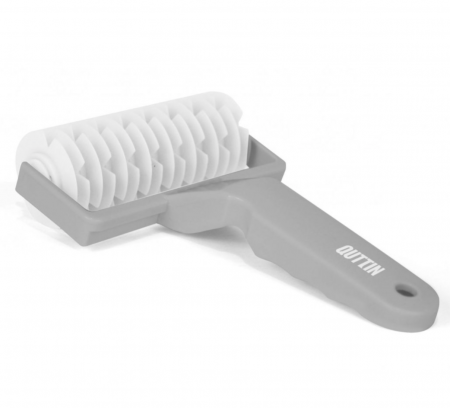 Ustensile ornare prajituri - Roller pentru aluat Quttin, din plastic, 19x12x4.5cm