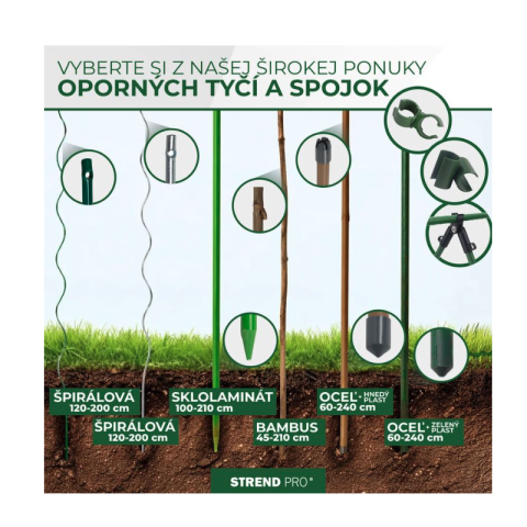 Set 10 araci bambus Garden KBT, 900 mm, pentru plante și roșii [1]