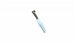 Set 100 de bucati dibluri cu surub, universal FY6, polipropilena, gri - Unifix [0]
