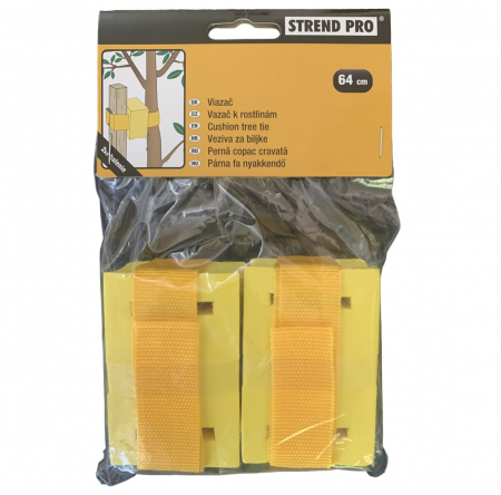 Set 2 buc legaturi pomi, Strend Pro GreenGarden 64cm, cu protectie de burete pentru pomii tineri [1]