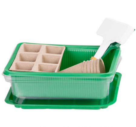 Set răsaduri 6 alveole cu capac Strend Pro – tavă + unelte [1]