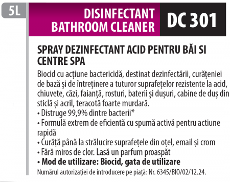 Soluție dezinfectantă profesională Medix Professional 5 L – Igienă avansată pentru băi & centre SPA [1]