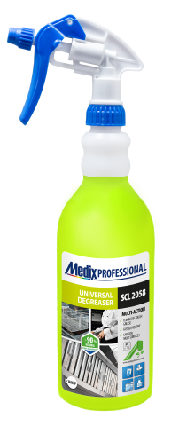 Detergenti lichizi profesionali - Solutie degresanta profesionala alcalina, 800 ml, Medix Professional